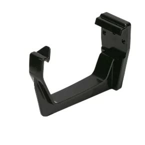 black metal gutter brackets|screwfix guttering brackets.